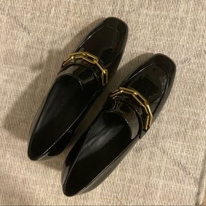 Burberry chilcott patent loafer size 38